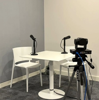 Mobile podcast studio