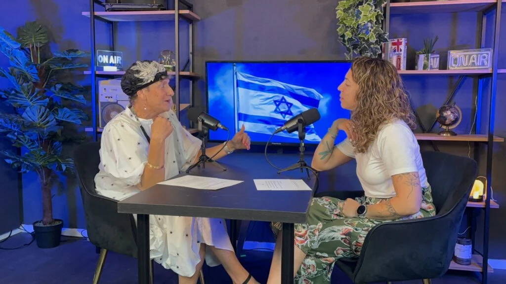 Podcast recording